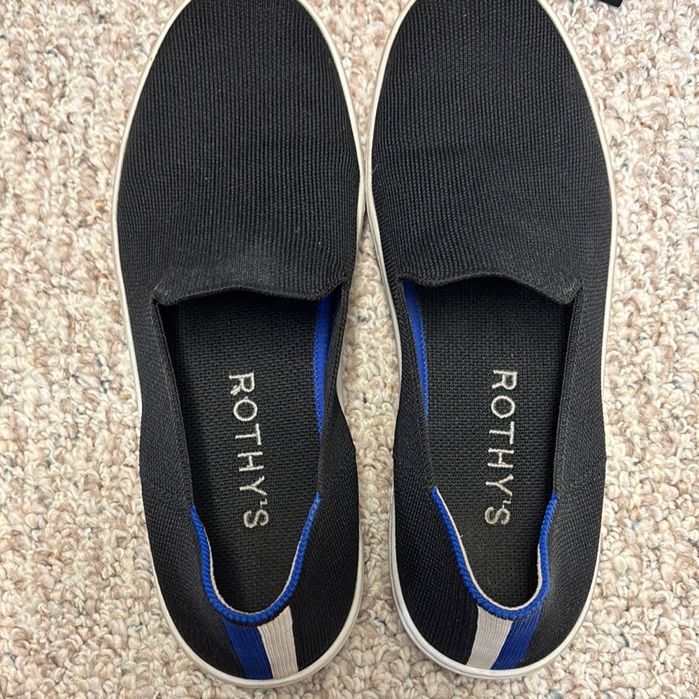 Rothy's Women’s Black Slip-On Shoes